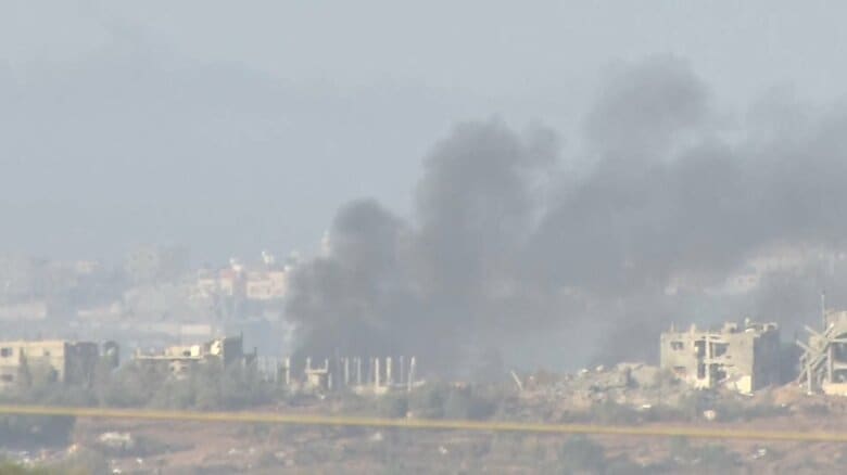 【速報】イスラエル・ハマスの「戦闘休止」始まるもガザ地区では黒煙上がる　｜FNNプライムオンライン