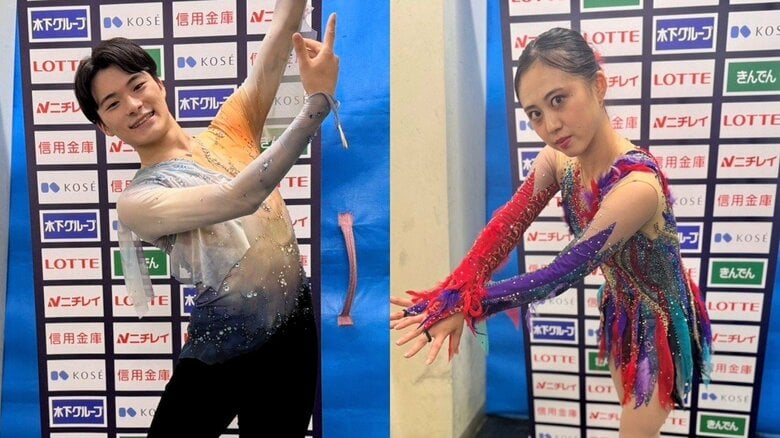 現役続行を決めた杉山匠海が大会4連覇、初優勝の永見千代乃は樋口美穂子さん振付のショートを披露【中四国九州選手権・結果】|FNNプライムオンライン