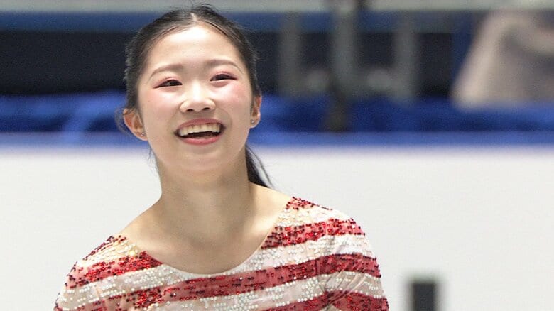 全日本のショートではトリプルアクセルを成功