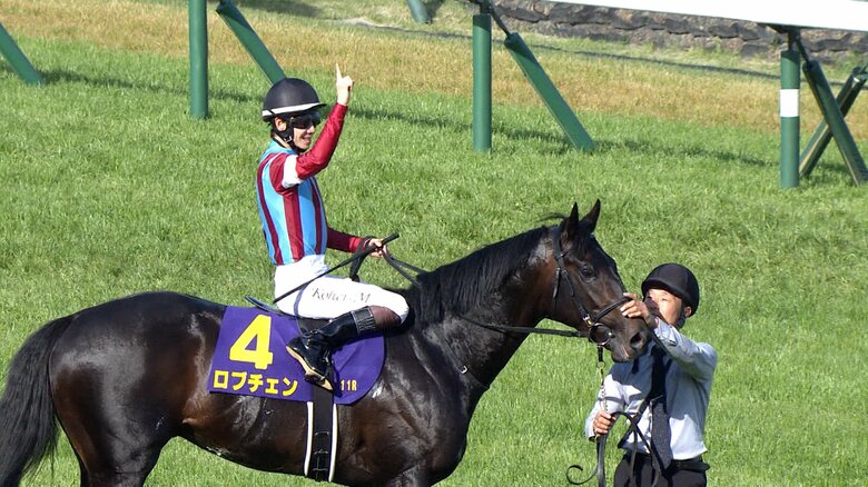 皐月賞を制したロブチェン