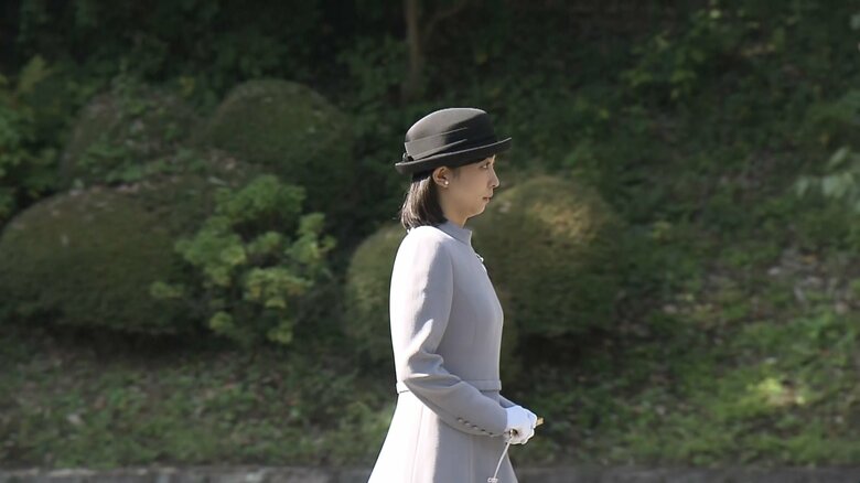 ペルー訪問を前に武蔵陵墓地を参拝された佳子さま　10月19日