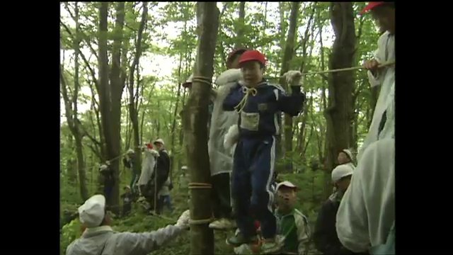 当時の小野田自然塾（福島県塙町）の様子