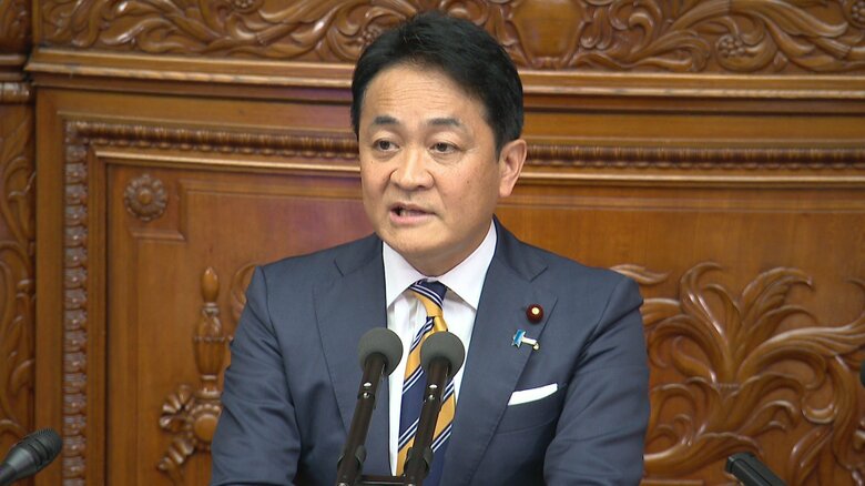 国民民主党　玉木雄一郎代表（8日・衆院本会議）