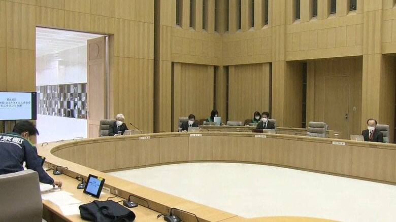 東京都モニタリング会議(17日午後 都庁）