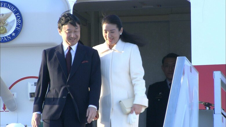 2013年　オランダに到着された両陛下