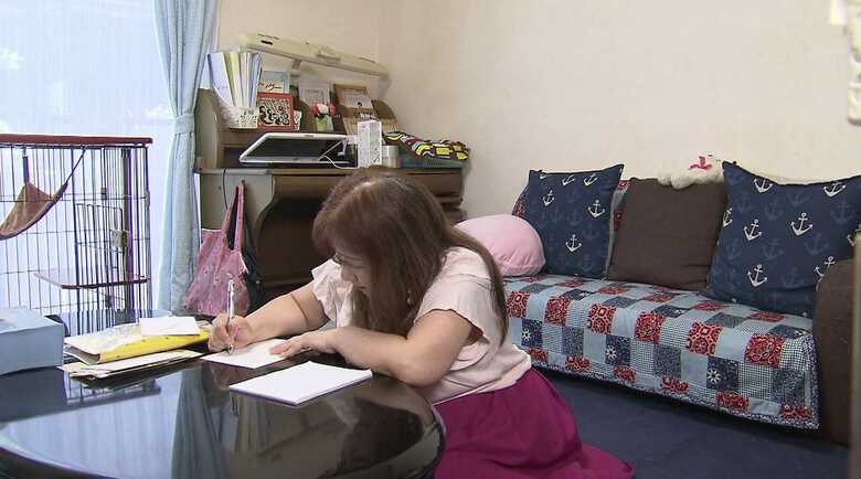 山田くに恵さんは、めぐみさんの誕生日にはバースデーカードを書くという