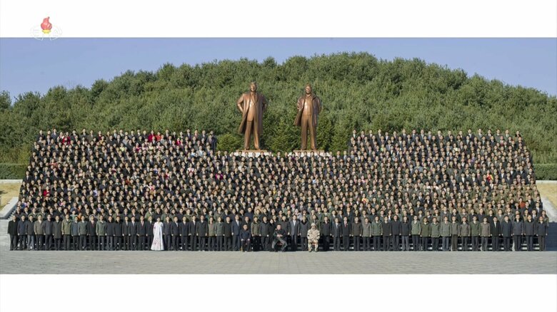 朝鮮中央テレビ（2022年11月27日放送）より