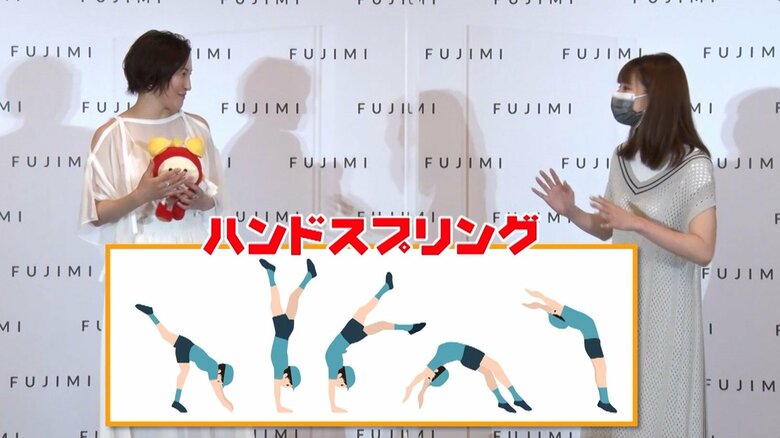 ハンドスプリングができる40歳
