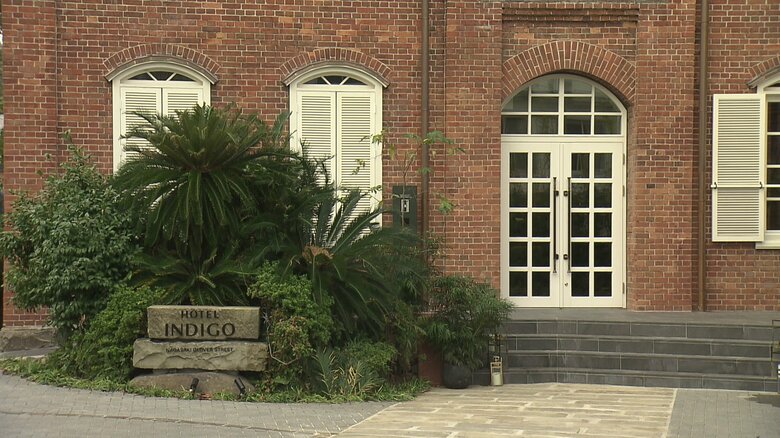 外壁のレンガは明治時代のまま