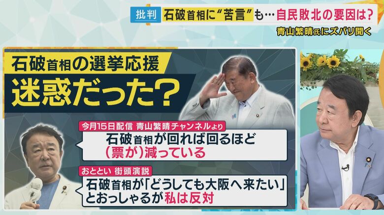 青山繁晴参院議員