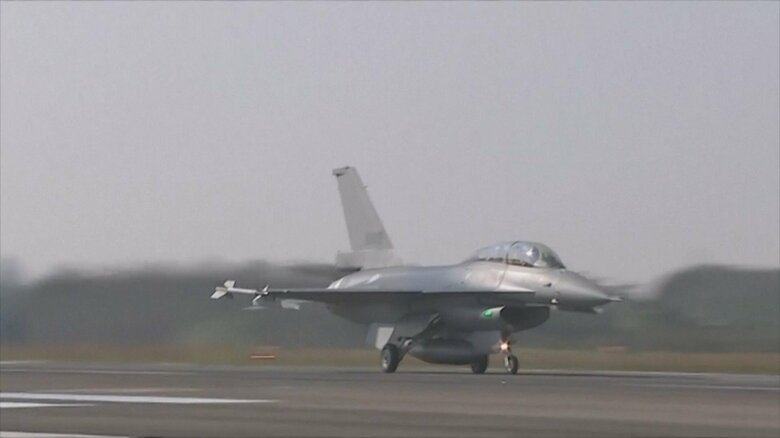 （資料）アメリカ製F-16戦闘機