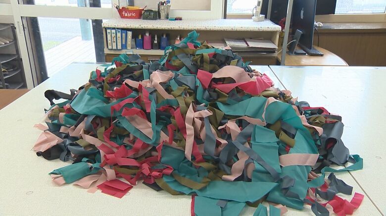 カバン製作時に出るゴミ