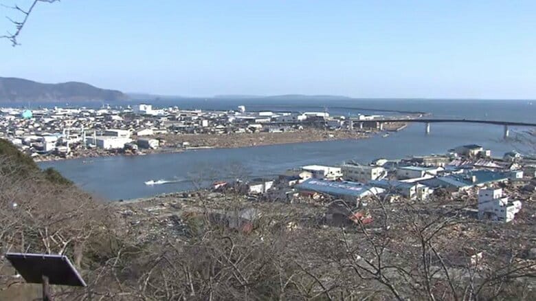 東日本大震災で甚大な津波被害を受けた宮城県石巻市（2011年3月）