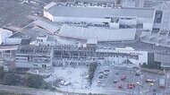 【中継】焦げ臭さ残る現場…LPガスが引火か　イオンモール熊本で複数死者、従業員20～30人閉じ込めか