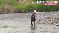 「当たった時が醍醐味」アユの友釣り解禁　1トンの稚アユが順調に成長　8月いっぱい楽しめる　長野県上田市など千曲川水系