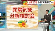 【解説】社会に大きな影響を与える異常気象の要因を発表する「異常気象分析検討会」　とは…「木村拓也のソナエちょい先」