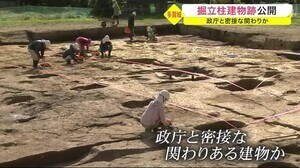 多賀城市で発見 「掘立柱建物跡」公開 政庁と密接な関わりか 10月23日に一般公開〈宮城〉