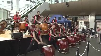 障害の垣根越え　みんなで一緒に芸術文化を楽しむ～福井駅西口でイベント