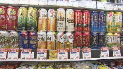 “第3のビール”10月から値上げ…駆け込み需要で酒店が特設コーナー　対応追いつかぬスーパーも