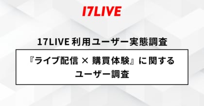 2025年「17LIVEラボ」調査第2弾『ライブ配信×購買体験に関するユーザー調査』４割以上の方が食品・飲料を購入したい＆半数以上はセールやキャンペーンの時に購入したいと回答！