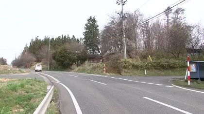 乗用車の単独事故　70歳男性死亡　花巻市の県道　岩手県