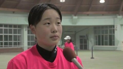 「バックがフォアと同じ威力」　垂水の中学生がソフトテニス日本代表20人に選ばれるまで