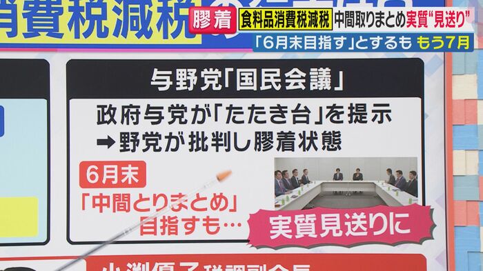 中間取りまとめは実質的に見送られた