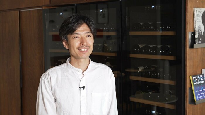 ワインバー「Ebi」のオーナー　織田さん