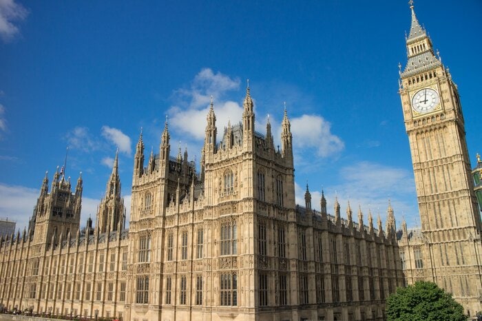 英国会議事堂(ウェストミンスター宮殿)