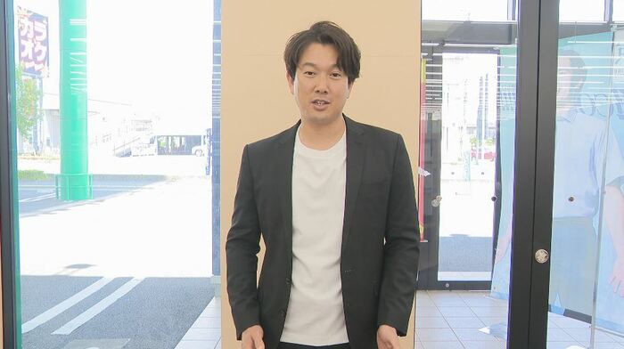 記者が試着
