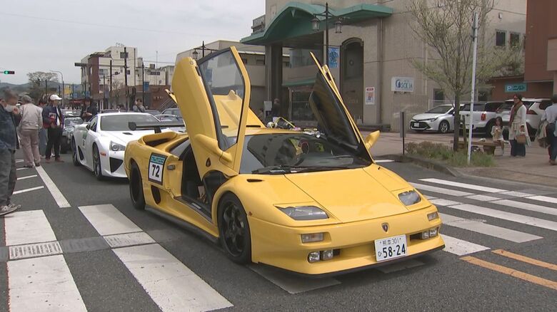 世界の名車が一堂に　くじゅう～阿蘇のドライブコースを疾走　チェント・ミリアかみつえ開幕　大分｜FNNプライムオンライン