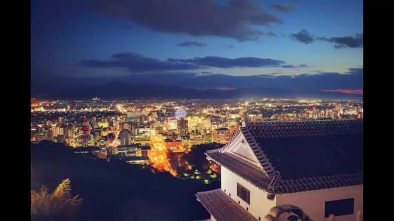 松山城で１０月１１日と１２日に「月のおもてなし」夜景眺めながら秋の風情楽しむイベント【愛媛】｜FNNプライムオンライン