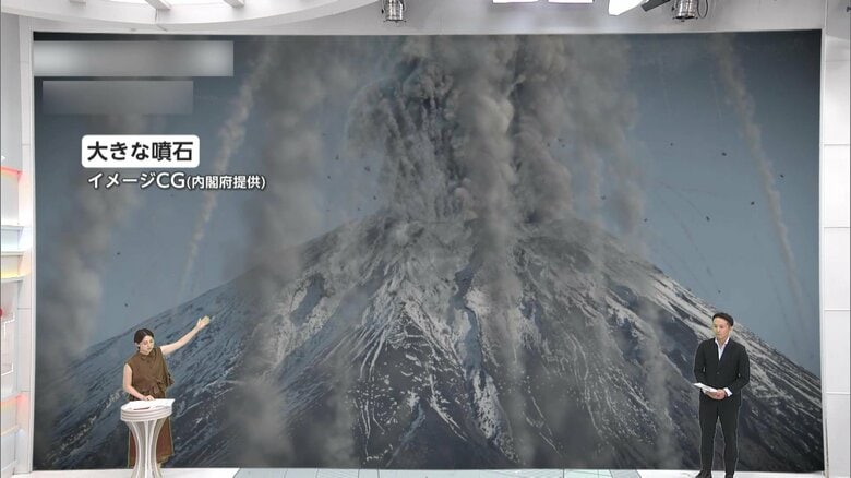【解説】”富士山噴火”で東京・新宿にも火山灰5㎝　首都圏でも交通障害や停電の恐れ…生活インフラへの影響も　CG映像を分析｜FNNプライムオンライン