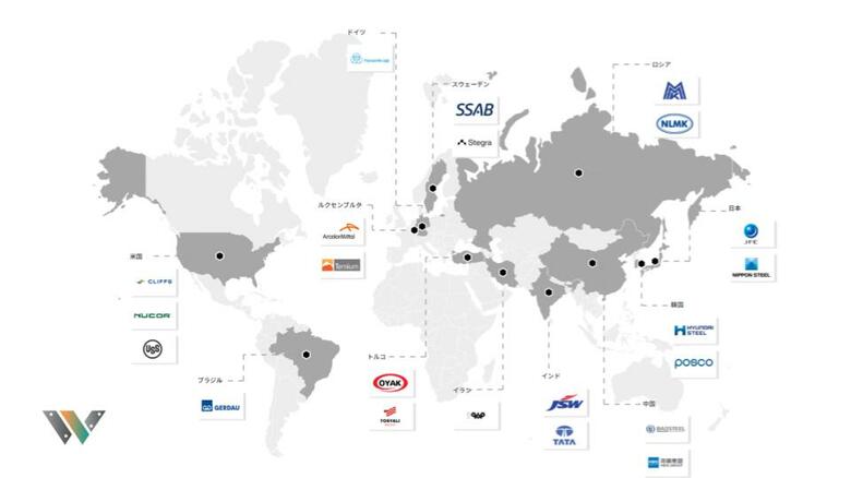 鉄鋼メーカー気候対策分析ツールを公開、日鉄やJFEなど世界22社の比較分析が可能に