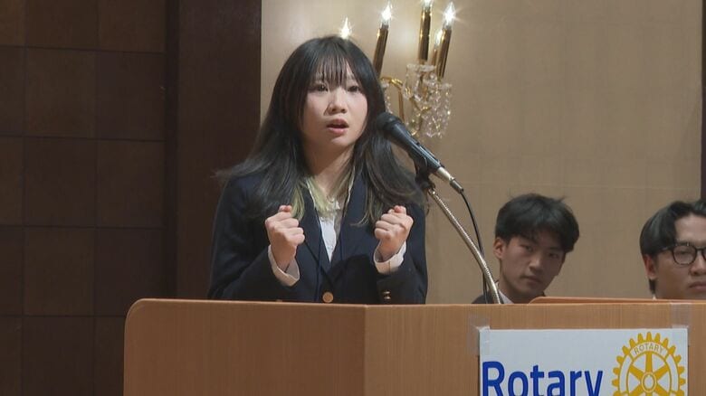 「国同士の壁は思ったほど高くない」　留学生の日本語スピーチコンテスト　文化の違いを超えて相互理解を｜FNNプライムオンライン