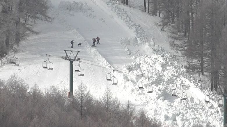 気温上昇で「全層雪崩」が発生か　斑尾高原スキー場で10～40代の4人重傷　非圧雪の上級コース「パウダーライン」　当時はザラメ雪状態｜FNNプライムオンライン