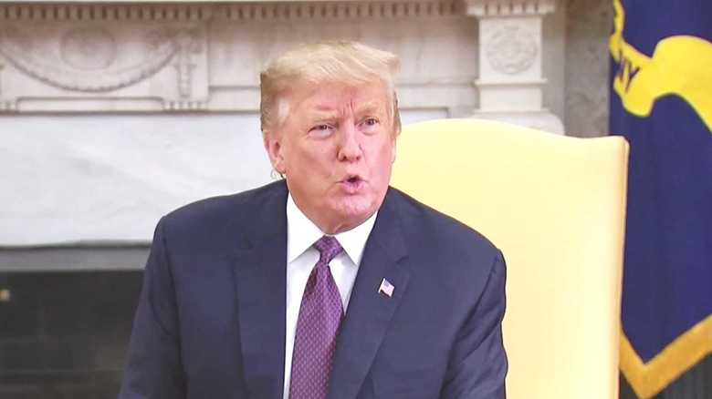 貿易協議の妥結に自信をのぞかせるトランプ大統領