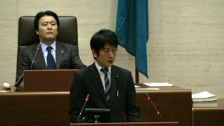 県議会議員として活動していた高橋代表(2009年)