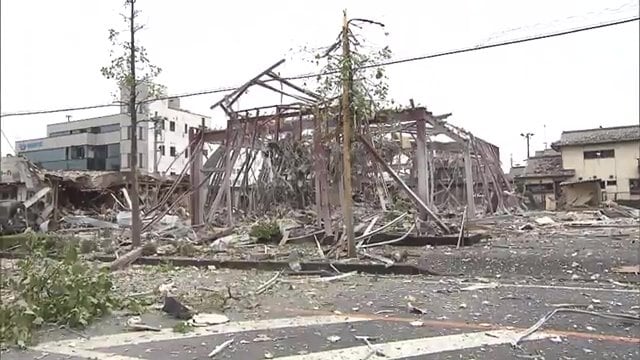 爆発事故が起きた店舗