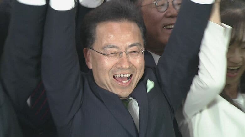 初当選した際の杉本氏