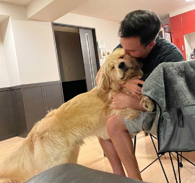 旦那さんからもぎゅー