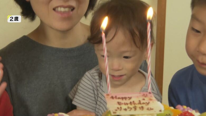 2歳　誕生日会