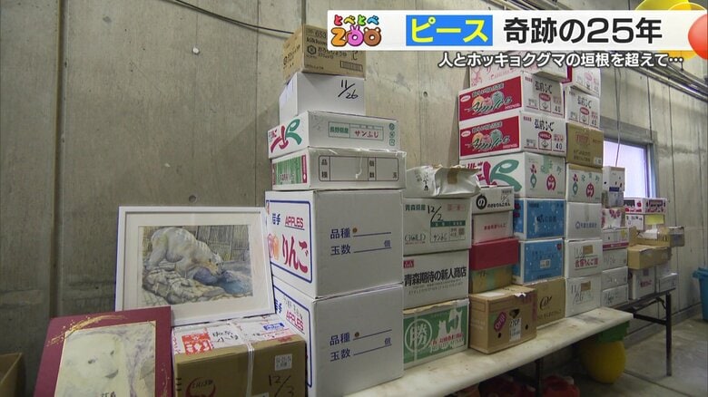 ピースに届いたたくさんのプレゼント！