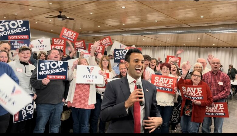 ラマスワミ氏は共和党員の支持率で3位に躍進している