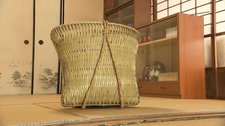 日之影町の伝統的な竹細工「かるい」