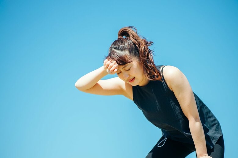 運動中や後に症状が出ることもある（画像はイメージ）