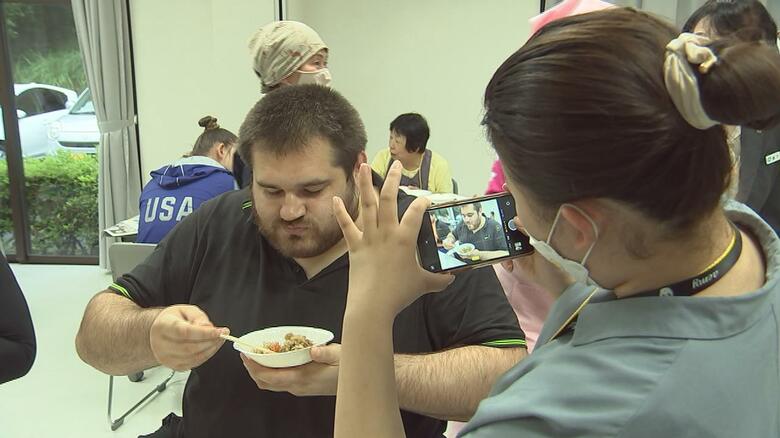 相撲ウクライナ代表　宇佐合宿での様子