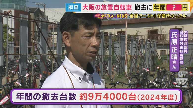 年間9万4000台が撤去されている