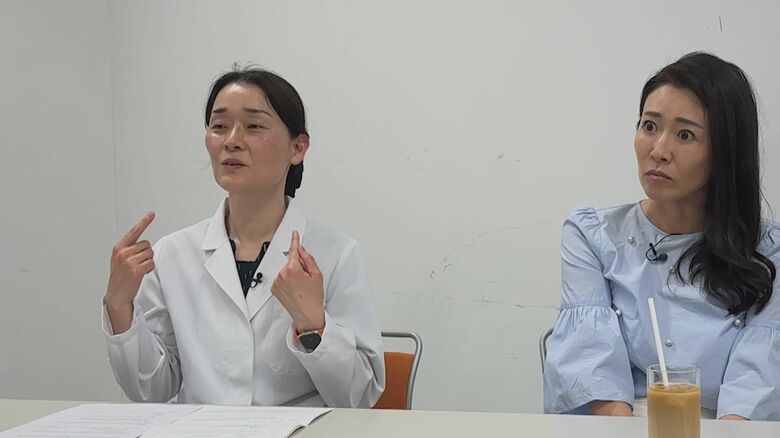 苅田医師と村西アナ