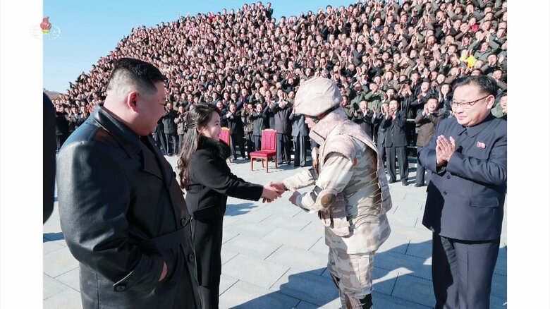 朝鮮中央テレビ（2022年11月27日放送）より